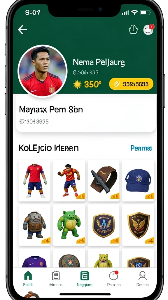 Leaderboard untuk bersaing dengan pemain lain.