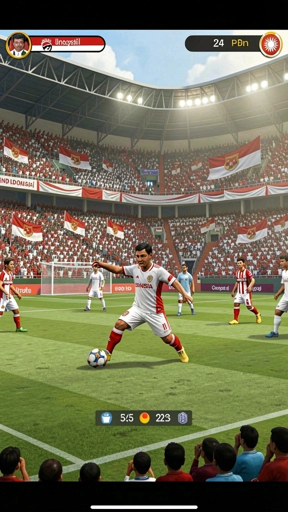 Berbagai karakter unik dengan desain yang menarik.
