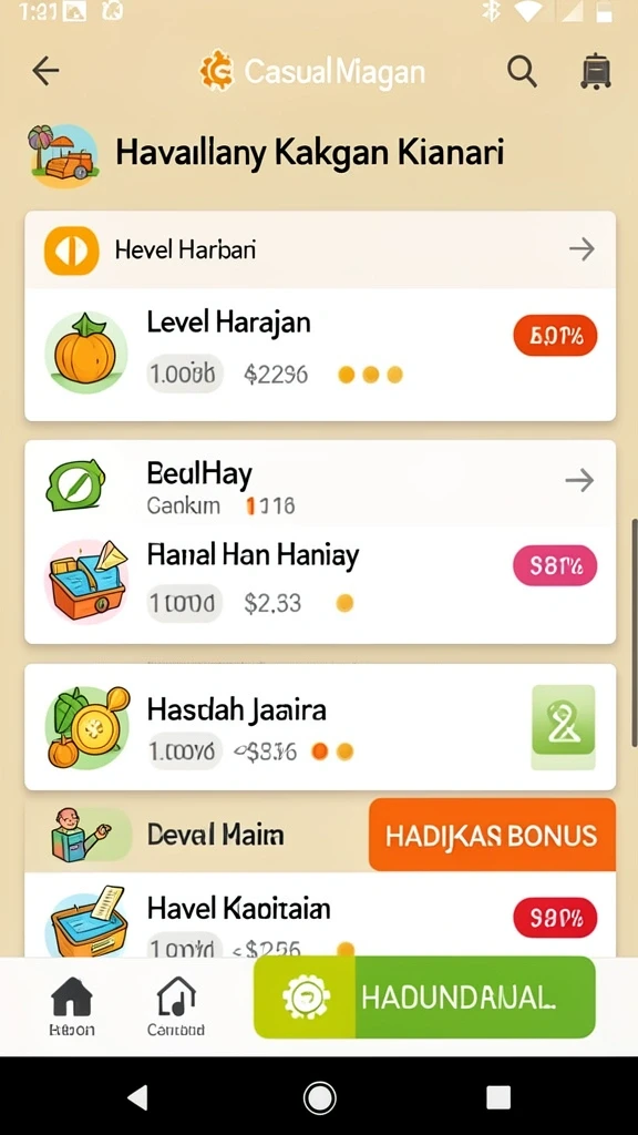 Event menarik dengan hadiah luar biasa.