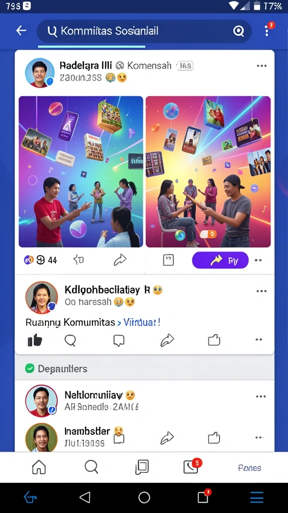 Tampilan grafik yang memukau dalam gameplay.