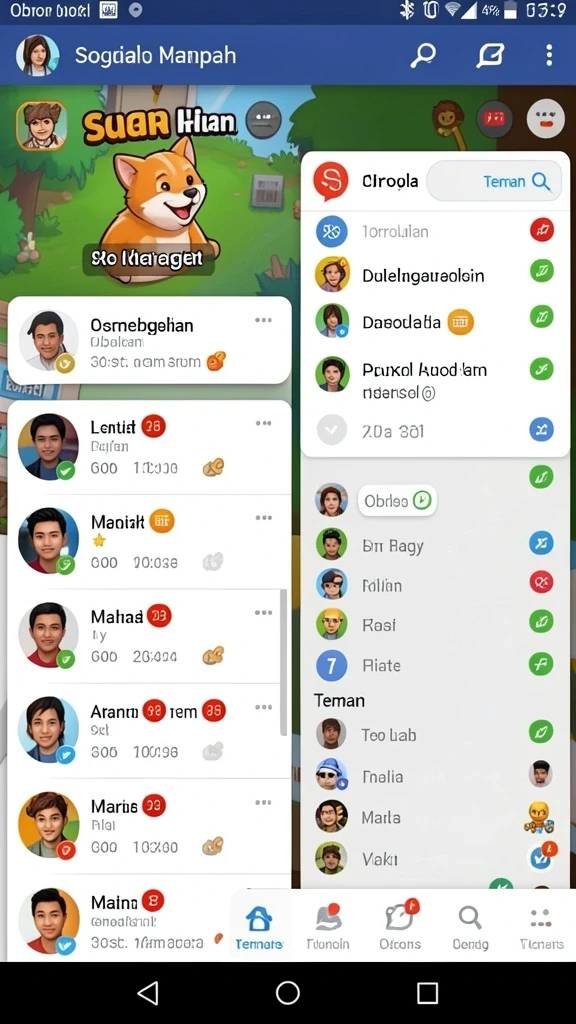Berbagai misi yang menantang dan mendebarkan.