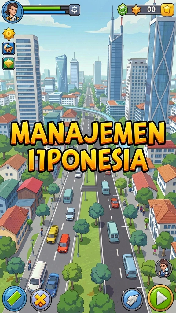 Screenshot menunjukkan mode permainan yang menantang.