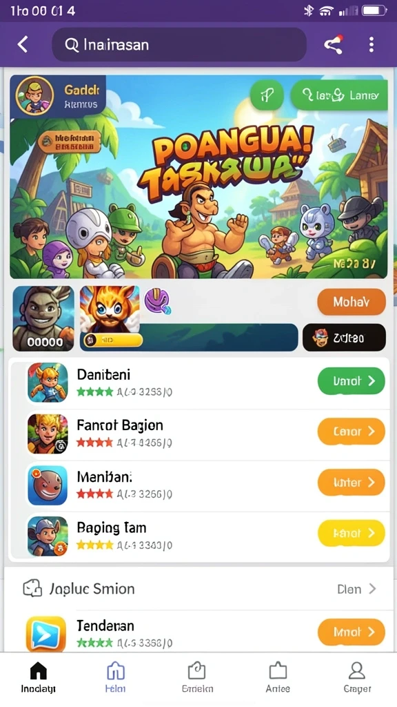 Mode multiplayer yang memungkinkan bersaing dengan teman.