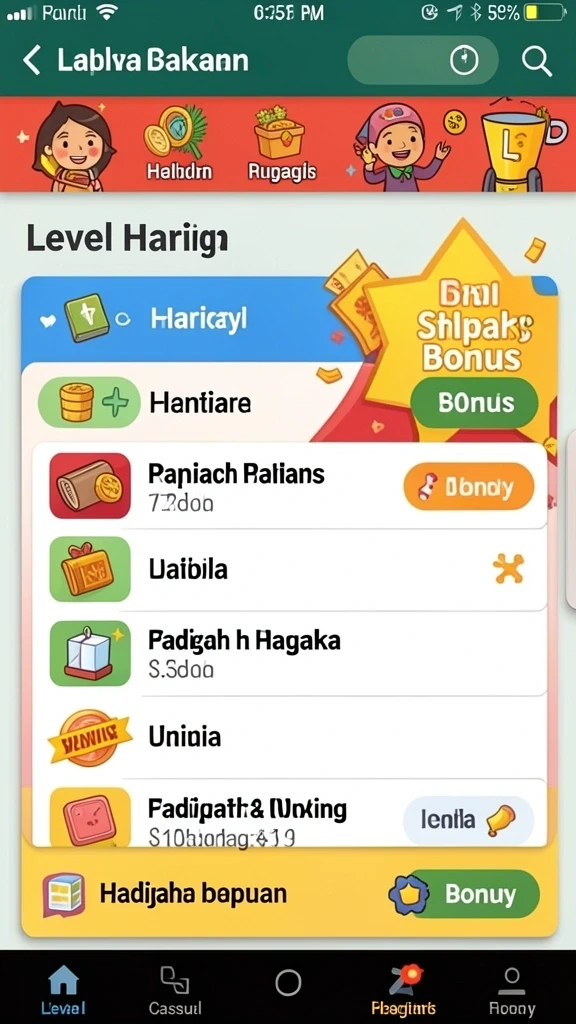 Dunia permainan yang penuh warna dan menarik.
