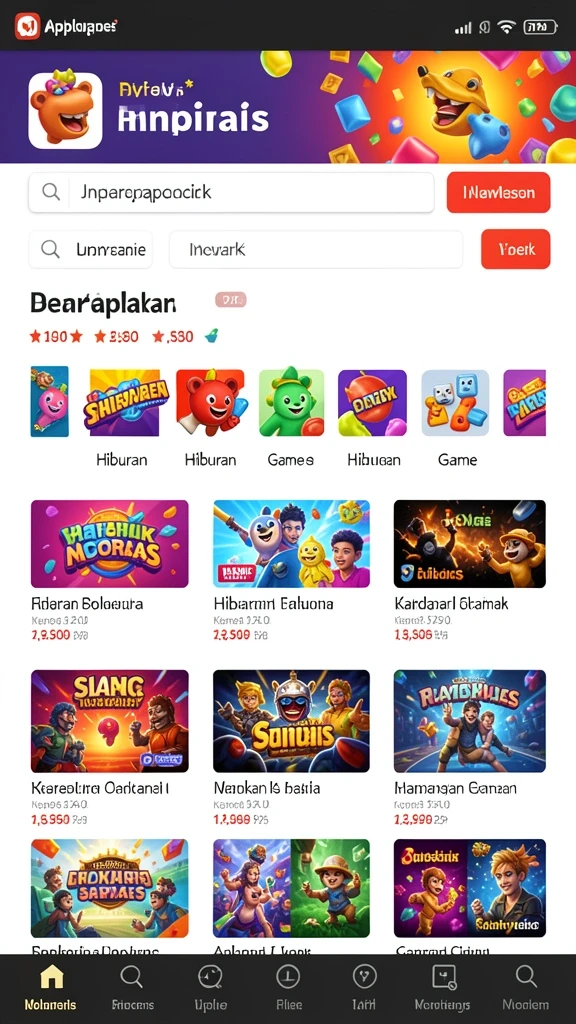 Fitur misi yang beragam dan menantang.