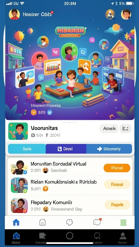 Tangkapan layar menunjukkan peta luas yang bisa dijelajahi.