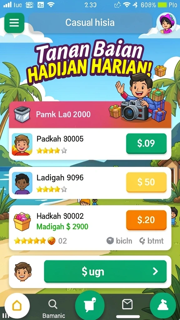 Sejumlah hadiah menarik menanti Anda di GOGORUMMY.