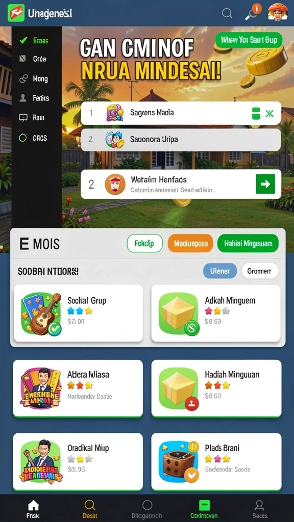 Level yang bervariasi dan menantang untuk dijelajahi.