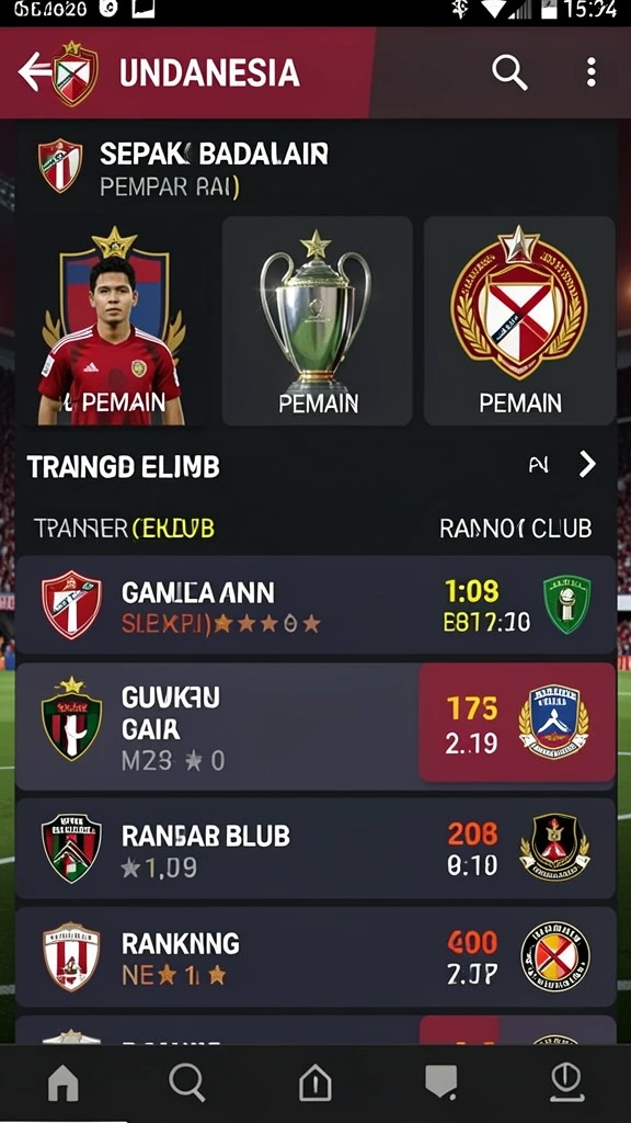 Karakter unik dengan desain yang menarik.