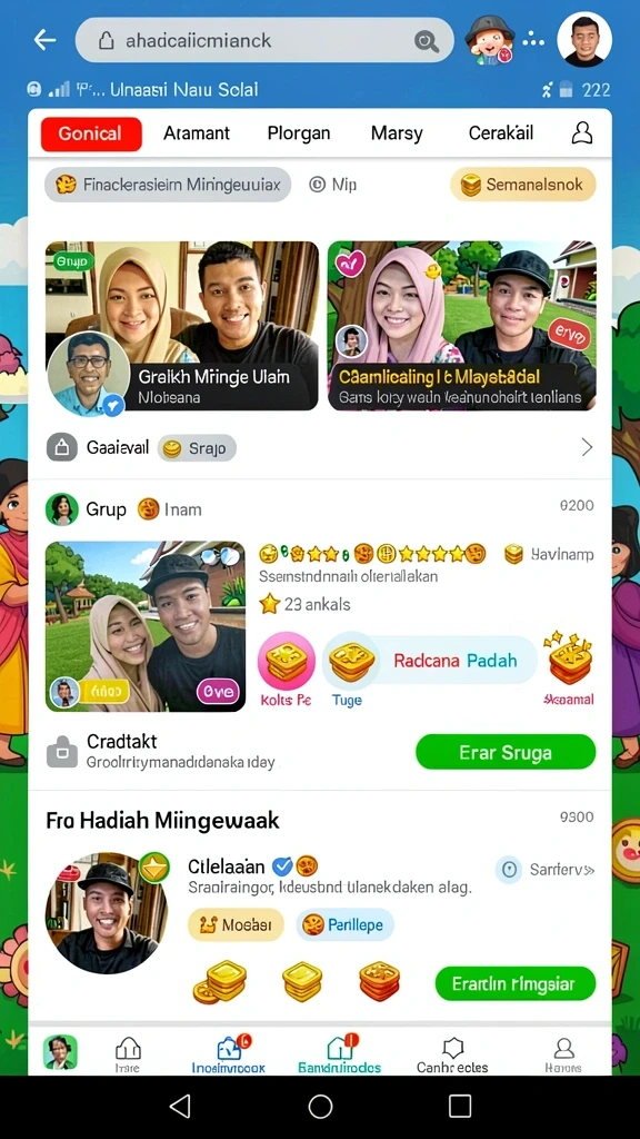 Tangkapan layar menggambarkan grafis yang memukau dan detail lingkungan.