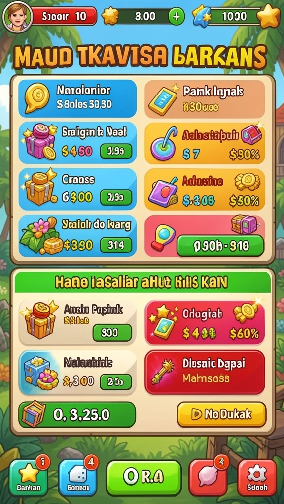 Karakter karismatik yang siap untuk dijelajahi.