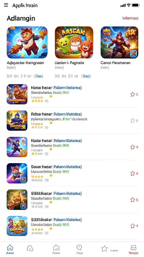 Tantangan menarik yang menunggu di setiap level.
