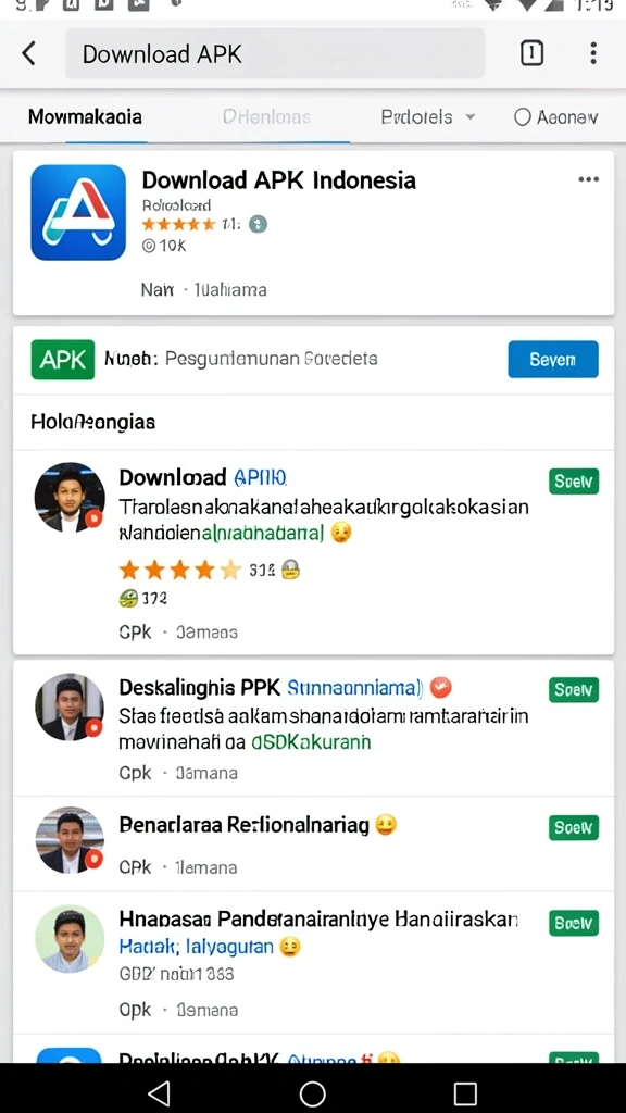 Tampilan antarmuka yang user-friendly.