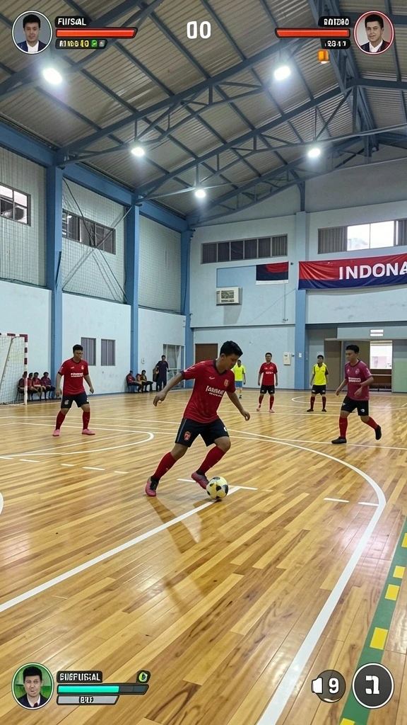 Gambar menampilkan karakter utama dalam misi petualangan.