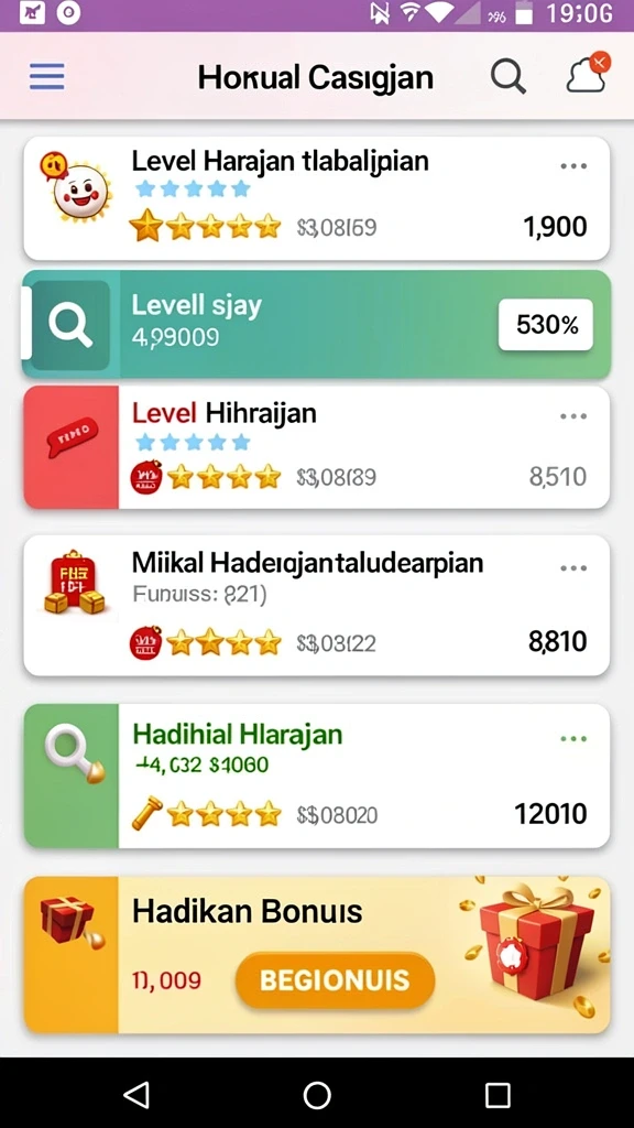 Karakter unik yang bisa dipilih sesuai gaya bermain.