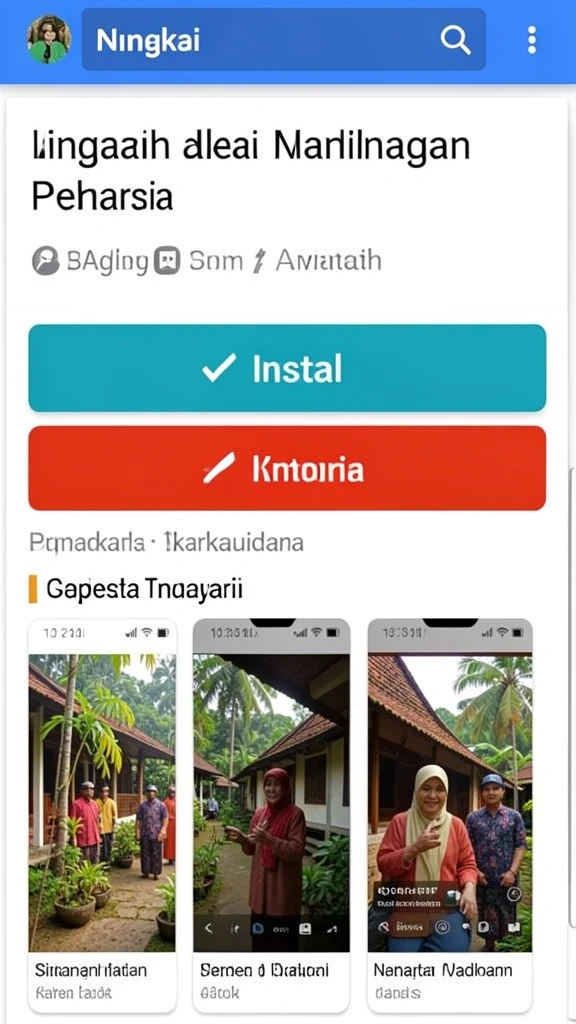 Tangkapan layar menampilkan karakter utama dalam aksi.