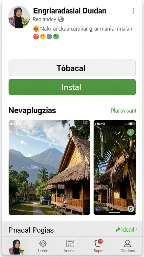 Fitur komunitas untuk berinteraksi dengan pemain lain.