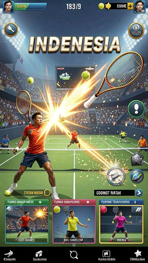 Gambaran mode multiplayer yang seru dan kompetitif.