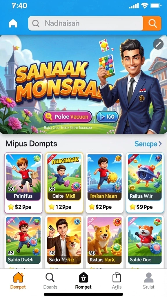 Tampilan antarmuka yang intuitif dan mudah digunakan.