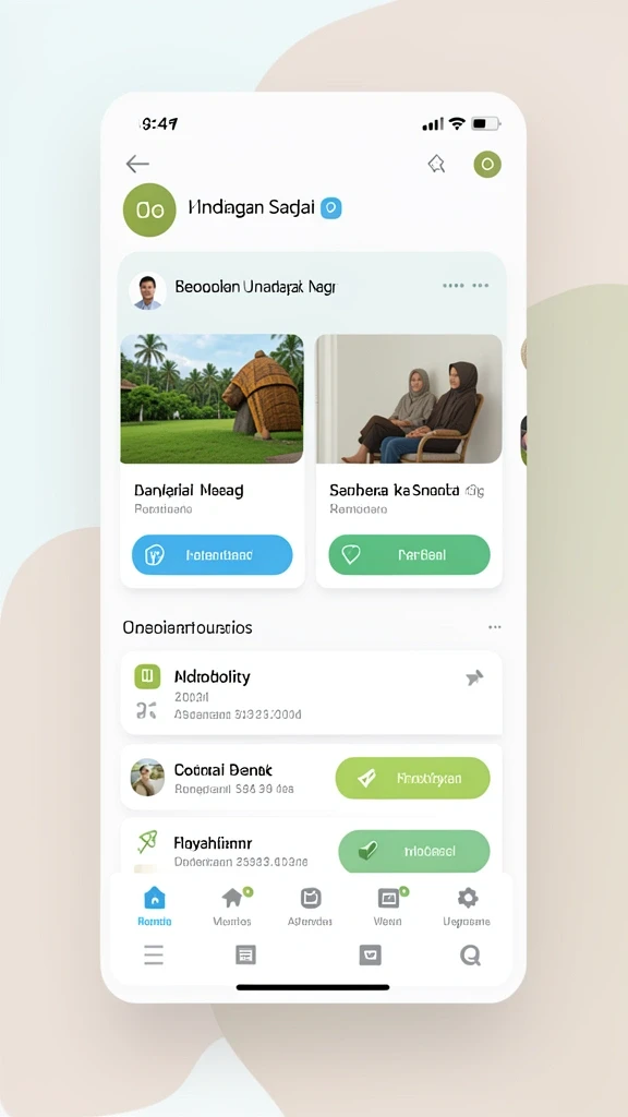 Tampilan antarmuka yang menarik dan user-friendly.