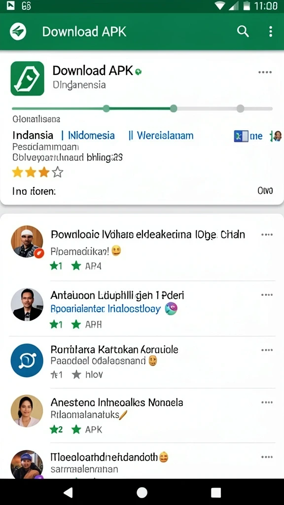 Berbagai kategori permainan untuk dipilih.