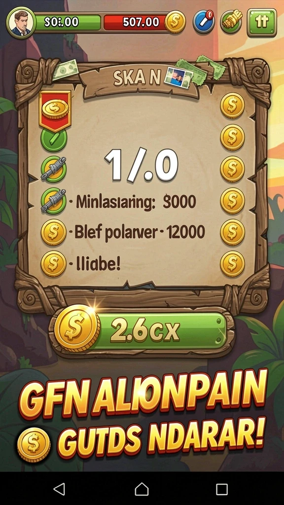 Tampilan grafis yang memukau dalam game.