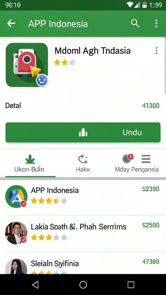 Tampilan antarmuka yang menarik dan mudah digunakan.