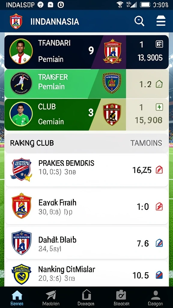 Pemandangan menakjubkan dari level baru.