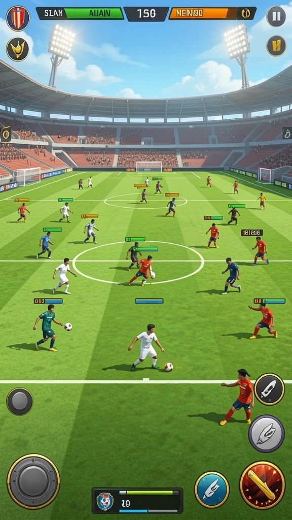 Tampilan awal game RPWIN yang menarik.