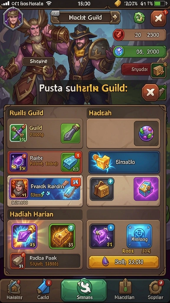 Fitur multiplayer yang menyenangkan dan kompetitif.