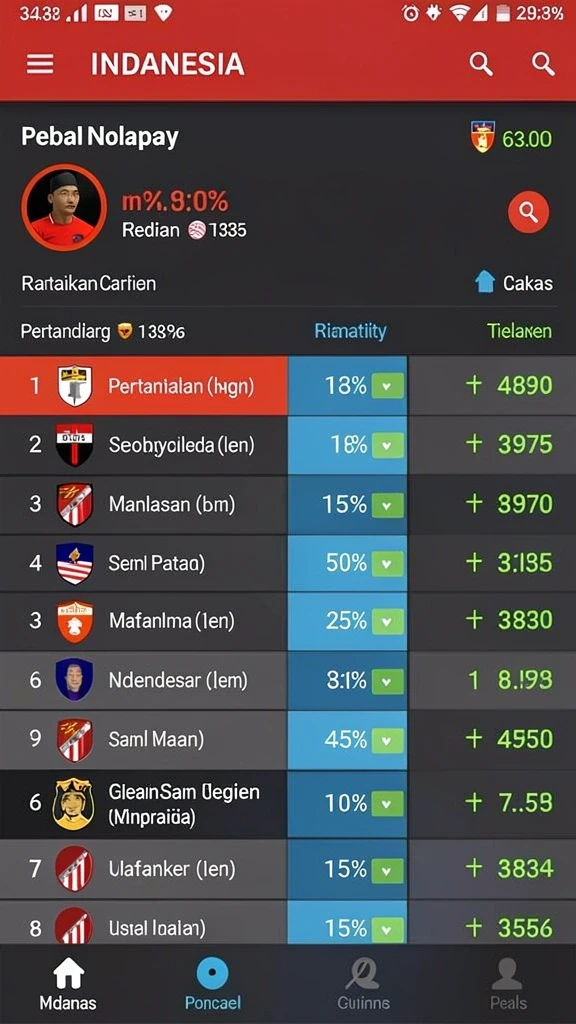 Tampilan antarmuka yang bersih dan mudah dinavigasi.