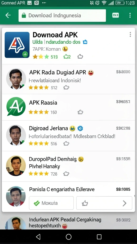 Karakter karismatik yang siap untuk bertarung.