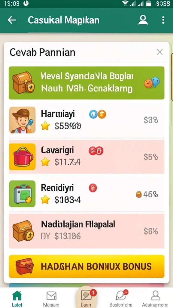 Gambar menunjukkan dunia yang indah dan menawan.