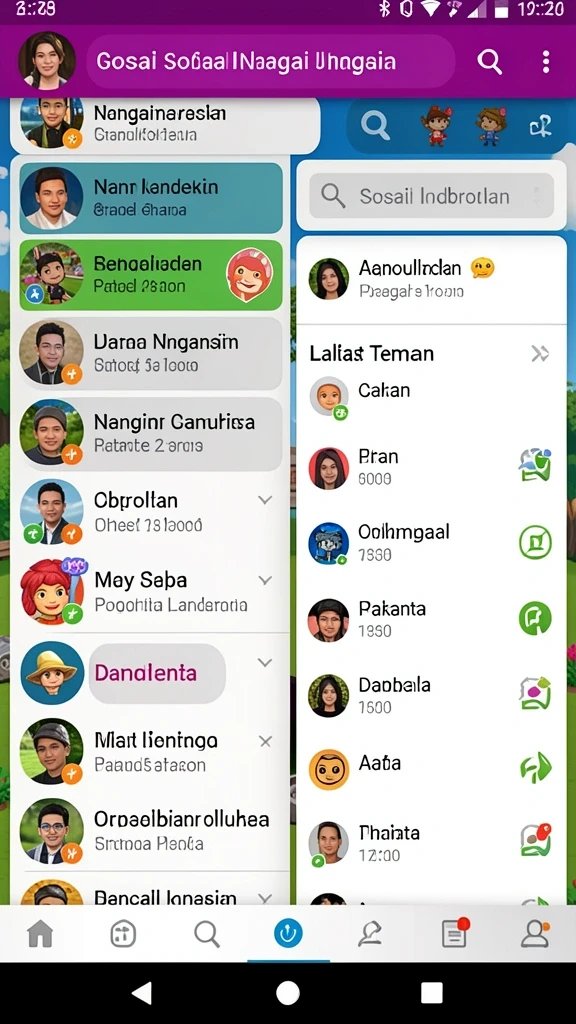 Tampilan antarmuka yang intuitif dan mudah digunakan.