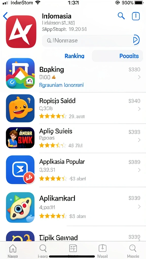 Karakter dengan desain unik dan menarik.