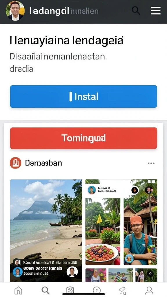 Grafik menarik dengan efek visual memukau.